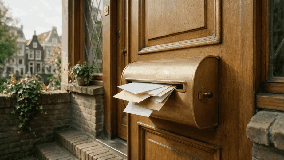 Post overledene stoppen